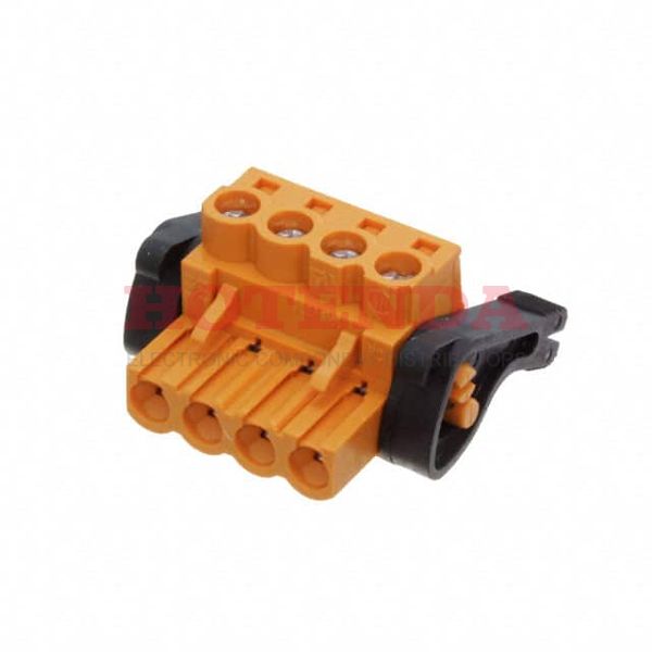 1944850000 - WEIDMULLER 1944850000 Pluggable Terminal Block, 5.08 mm, 4 Ways, 26 AWG, 12 AWG, 4 mm, Screw
