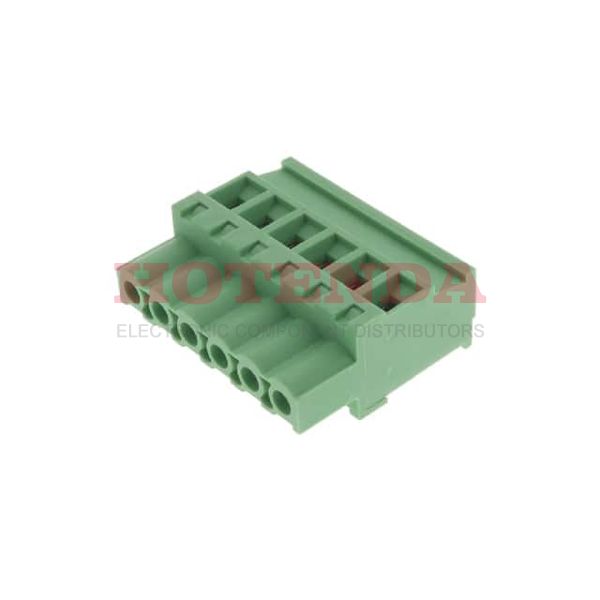 0395237006 - Conn Eurostyle Block F 6 POS 5mm Screw ST Cable Mount 15A/Contact