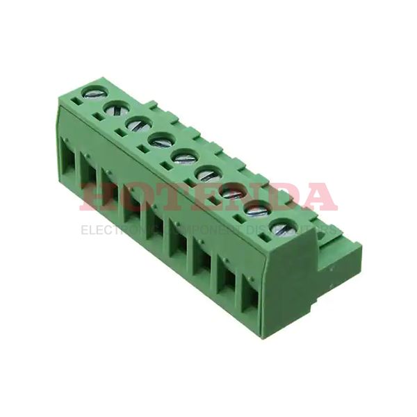 0395305009 - Conn Eurostyle Block F 9 POS 5.08mm Screw RA Cable Mount 15A/Contact Eurostyle™