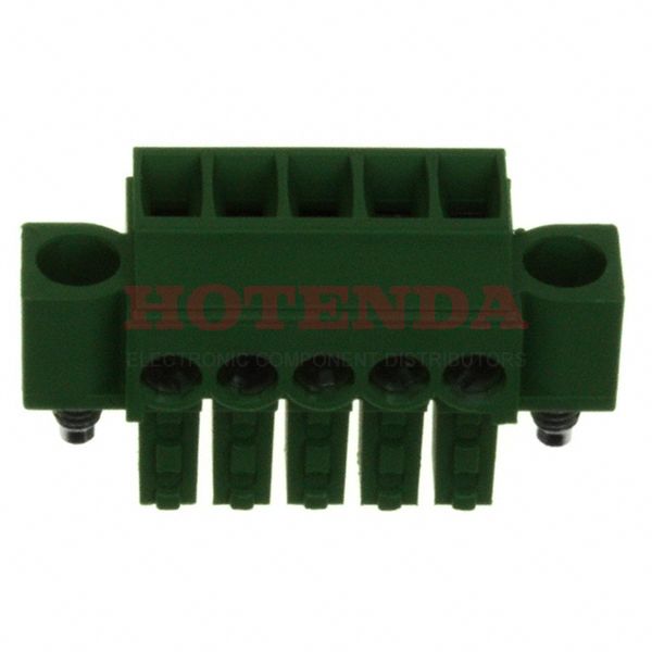 284510-5 - TERM BLOCK PLUG 5POS STR 3.5MM