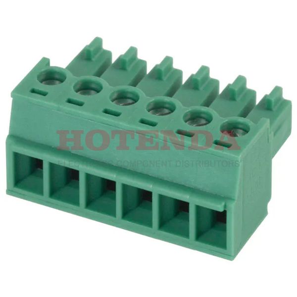 1882337 - Pluggable Terminal Blocks 6 Pos 5.08mm pitch Plug 28-16 AWG Screw