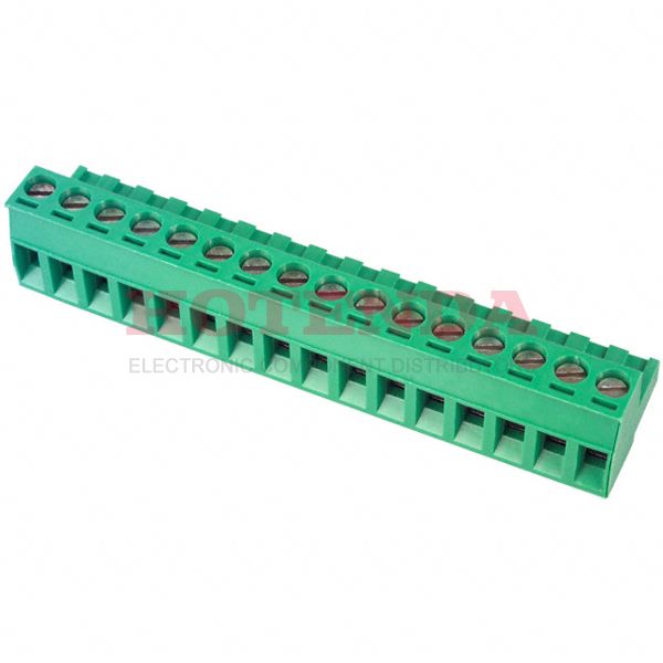 EDZ950/16 - TERM BLOCK PLUG 16POS STR 5.08MM