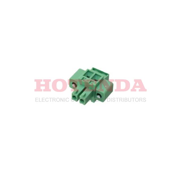 0395178002 - Conn Eurostyle Block F 2 POS 3.81mm Screw ST Cable Mount 8A/Contact