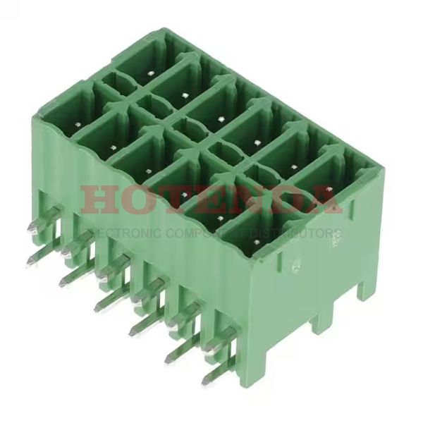 KE123151A00AG - KE-3.81- 2*6P GREEN (RAL6018/T)
