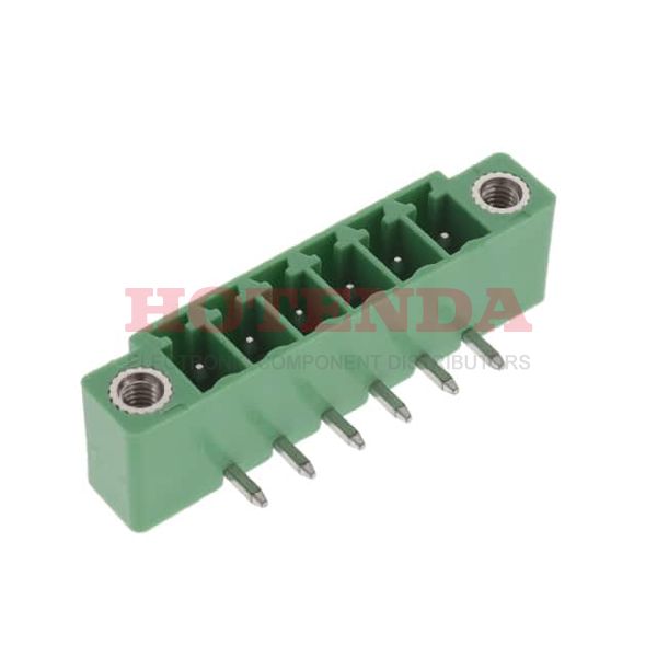 0395166006 - TERM BLOCK HDR 6POS 90DEG 3.81MM