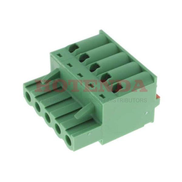 2350397-5 - 5 POS SPRING TB PLUG PITCH 5.00