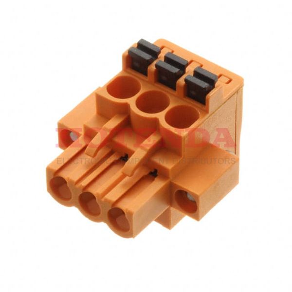 1002100000 - TERM BLOCK PLUG 3POS 5.08MM