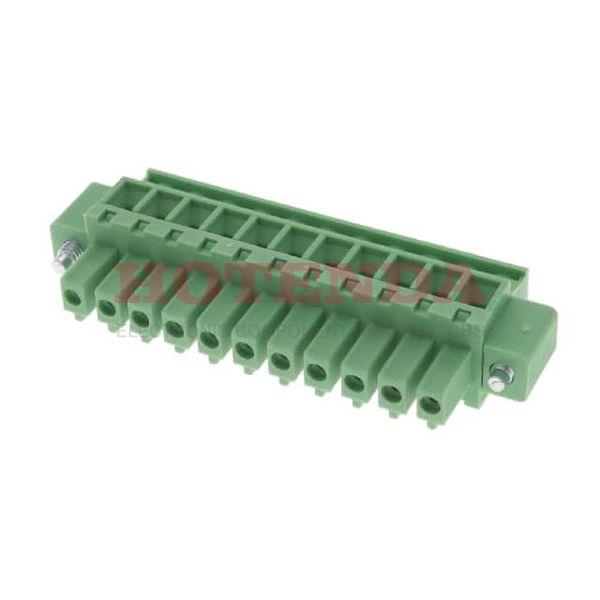 0395177011 - Conn Eurostyle Block F 11 POS 3.81mm Screw ST Cable Mount 8A/Contact Eurostyle™