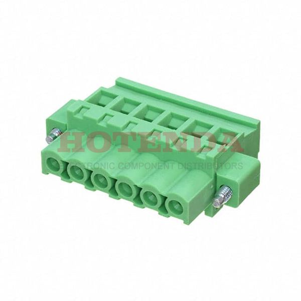 0395277006 - TERM BLOCK PLUG 6POS 270DEG 5MM