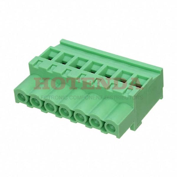 0395237007 - Conn Eurostyle Block F 7 POS 5mm Screw ST Cable Mount 15A/Contact