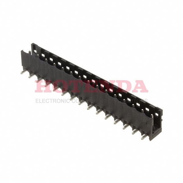 1840020000 - Conn Shrouded Header M 15 POS 5mm Solder RA Thru-Hole Box