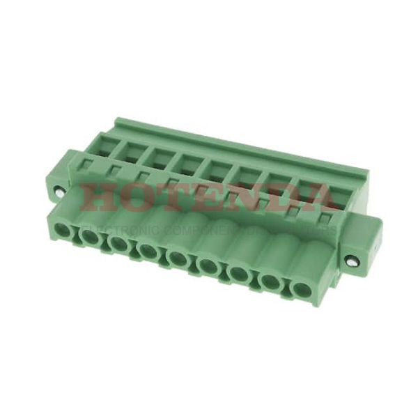 0395277009 - TERM BLOCK PLUG 9POS 270DEG 5MM