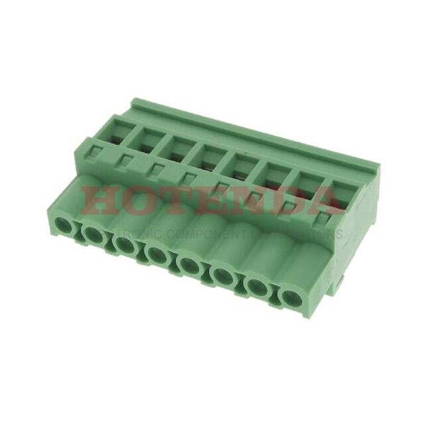 0395237008 - Conn Eurostyle Block F 8 POS 5mm Screw ST Cable Mount 15A/Contact