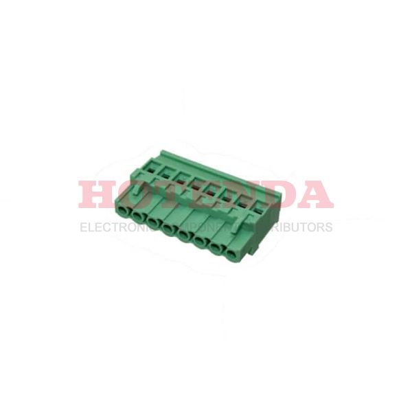 0395338008 - Conn Eurostyle Block F 8 POS 5.08mm Screw ST Cable Mount 15A/Contact Eurostyle™