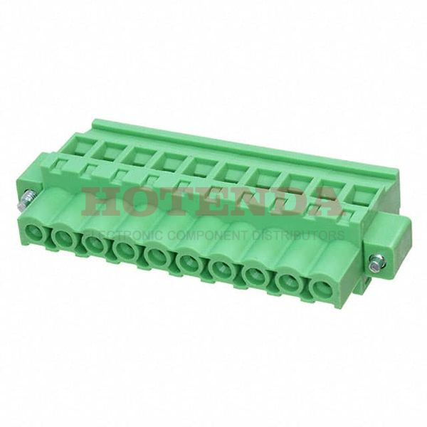 0395277010 - TERM BLOCK PLUG 10POS 270DEG 5MM