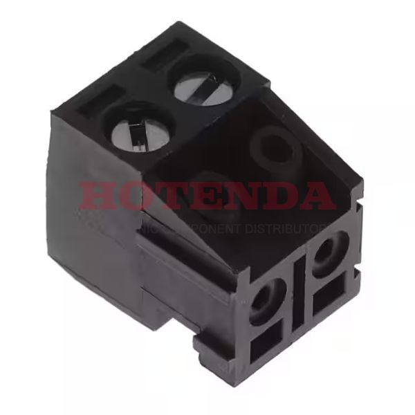 TT0201000000G - TERM BLOCK PLUG 2POS 90DEG 5MM