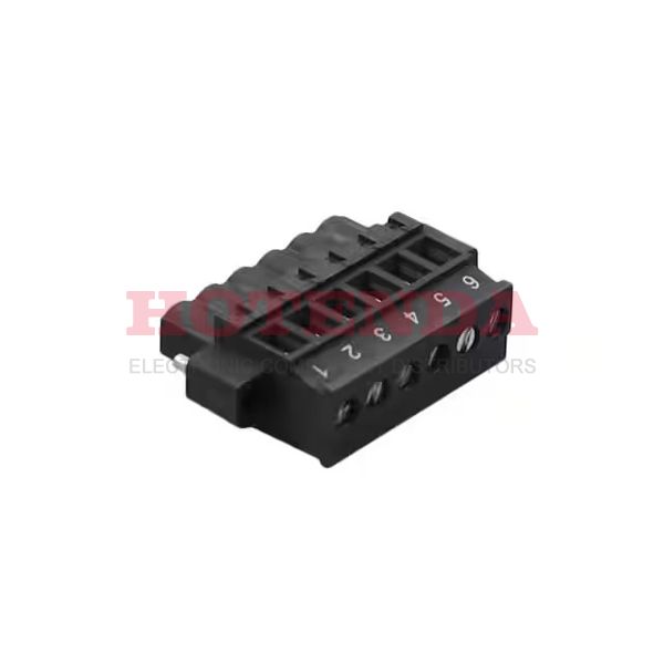0395372406 - Conn Eurostyle Block F 6 POS 5.08mm Screw ST Cable Mount 10A/Contact
