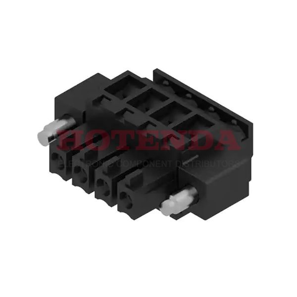 1798790000 - WEIDMULLER 1798790000 Pluggable Terminal Block, 3.81 mm, 4 Ways, 28 AWG, 16 AWG, 1.5 mm, Screw