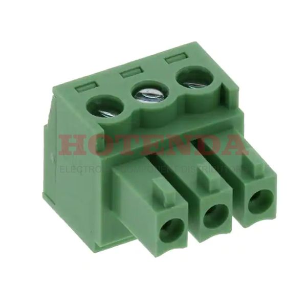 2642100000 - TERM BLK PLUG 3POS 180DEG 3.81MM