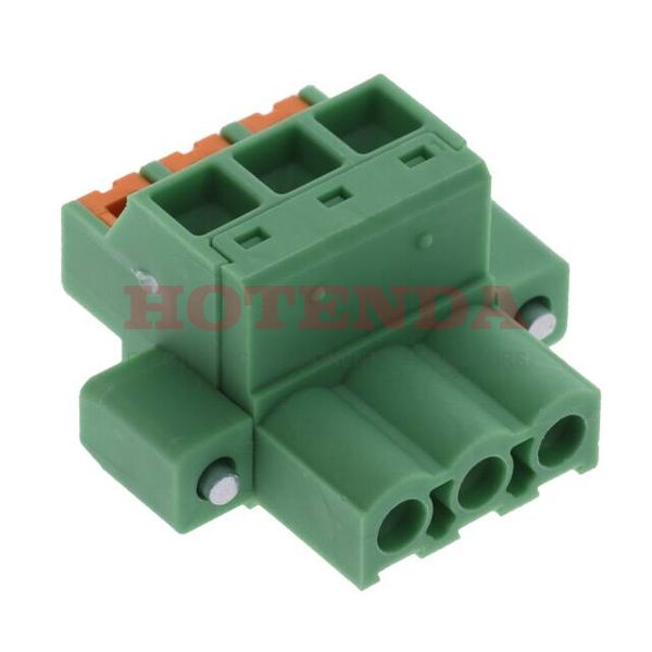 1860785 - CONN TERM BLOCK PLUG 3POS 5.08MM