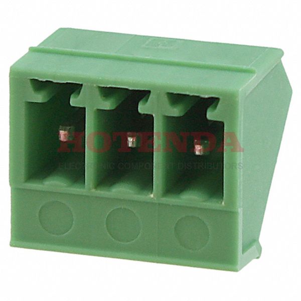 1827282 - Pluggable Terminal Blocks 3 Pos 3.81mm pitch Through Hole Header