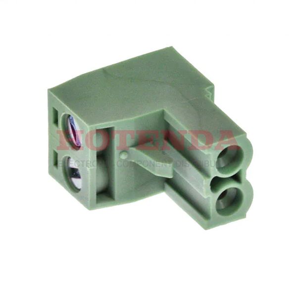 0395305002 - Conn Eurostyle Block F 2 POS 5.08mm Screw RA Cable Mount 15A/Contact