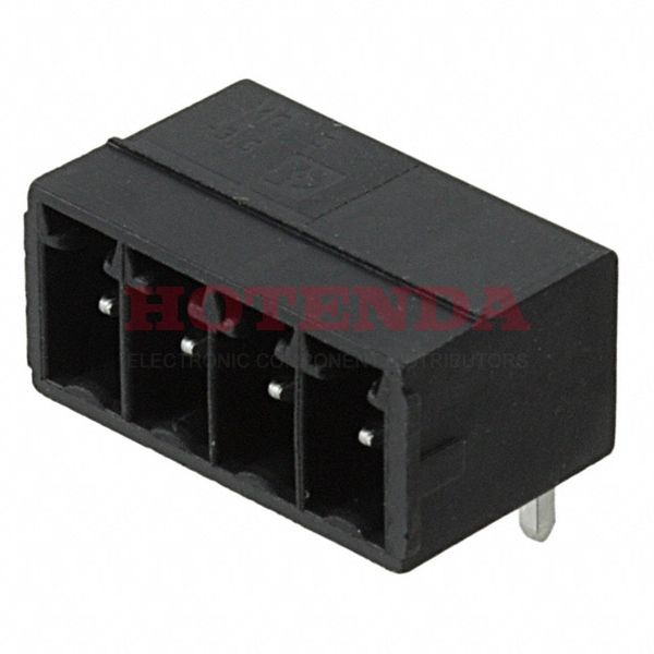1937512 - Pluggable Terminal Blocks 4 Pos 3.5mm pitch Through Hole Header