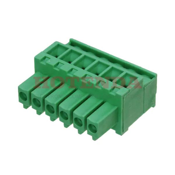0395037006 - TERM BLOCK PLUG 6POS 3.5MM