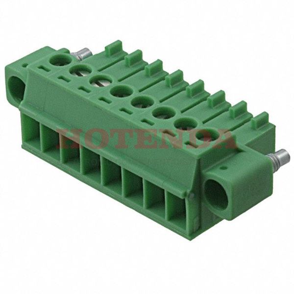 1847181 - Conn Terminal Blocks F 8 POS 3.5mm Screw RA Panel Mount 8A