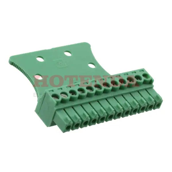1768910 - Pluggable Terminal Blocks 12 Pos 3.5mm pitch Plug 28-16 AWG Screw