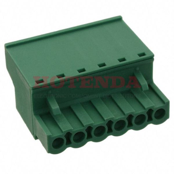 1777329 - TERM BLOCK PLUG 6POS STR 5.08MM