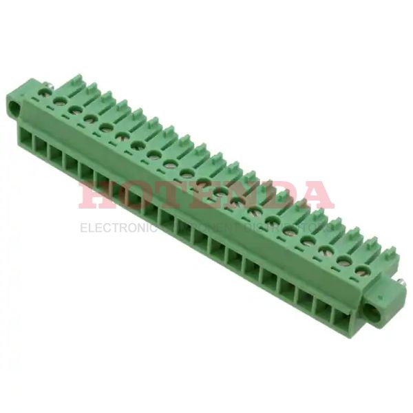 1848452 - Pluggable Terminal Blocks 20 Pos 3.81mm pitch Plug 28-16 AWG Screw