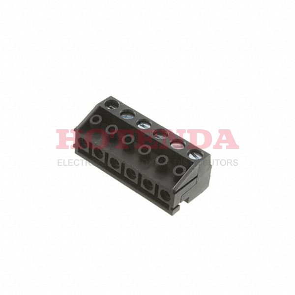 EBJA-06-C-BK - EURO BLOCK, 6 POSITION