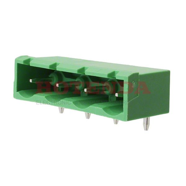 OSTOQ040151 - TERM BLOCK HDR 4POS 90DEG 7.62MM