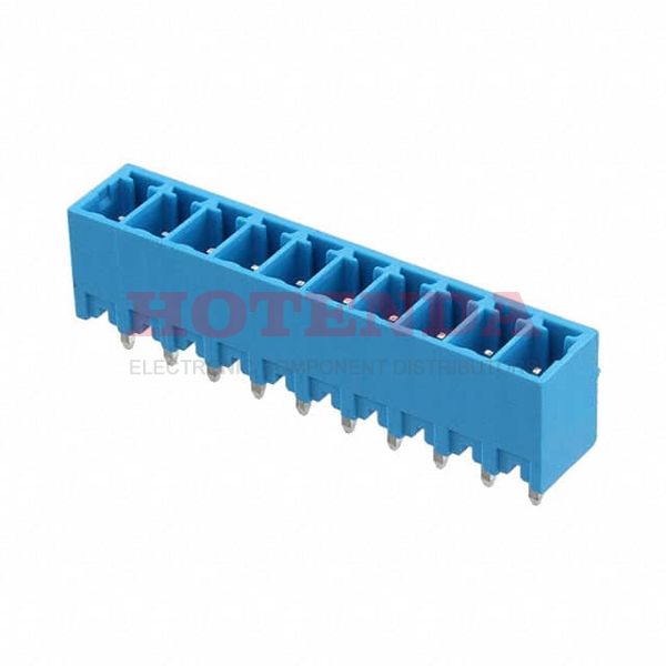 TBP02R2-381-10BE - TERMINAL BLOCK, PLUGGABLE, 3.81,