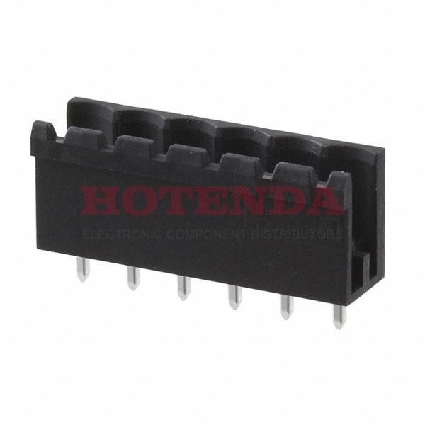 1755286 - Pluggable Terminal Blocks 6 Pos 5mm pitch Through Hole Header