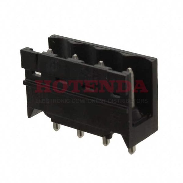 1838000000 - WEIDMULLER 1838000000 Wire-To-Board Connector, Top Entry, 4 Contacts, Header, 5.08 mm, Through Hole, 1 Rows