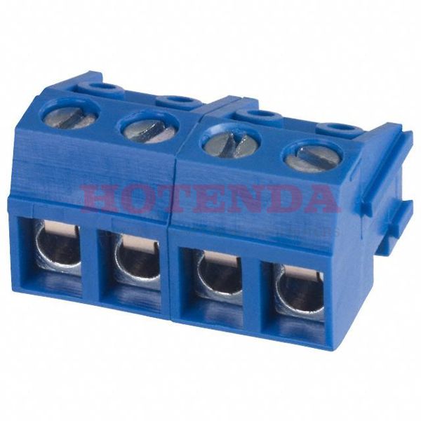 ED130/4DS - TERM BLOCK PLUG 4POS 90DEG 5MM