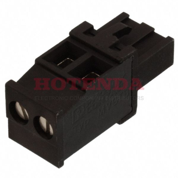1740903 - Pluggable Terminal Blocks 2 Pos 5.08mm pitch Plug 24-12 AWG Screw