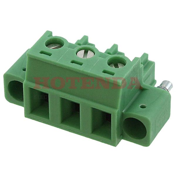 1900895 - Pluggable Terminal Blocks 3 Pos 5.08mm pitch Plug 28-16 AWG Screw