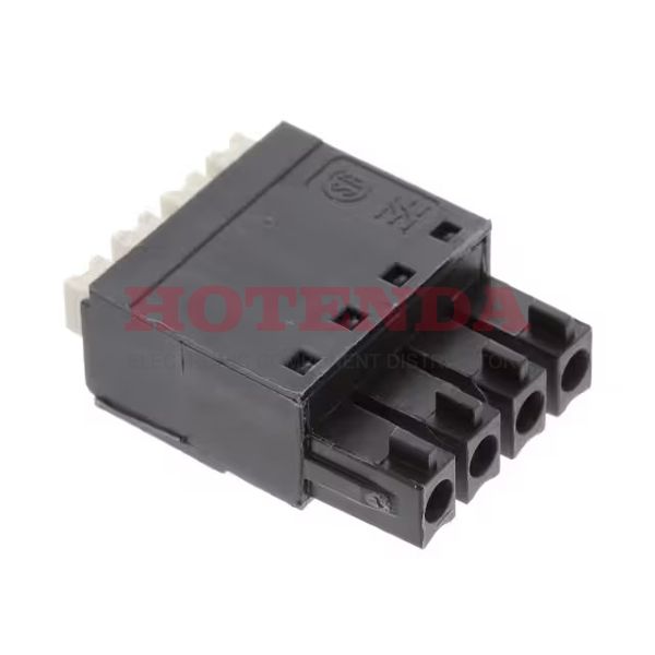 1969950000 - WEIDMULLER 1969950000Pluggable Terminal Block, 4 Ways, 320 V, 17.5 A, 3.81 mm, 26 AWG, 16 AWG