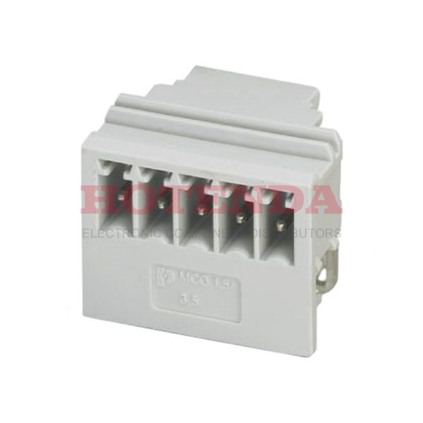 2278380 - Connector; PCB Header; 5Position; 8A; 160V; MCO 1 5/ 5-G1L-3 5 KMGY
