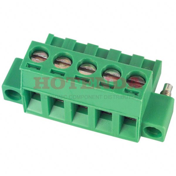 EDZ951/5 - TERM BLOCK PLUG 5POS STR 5.08MM