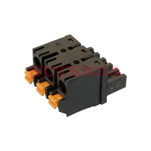 1043840000 - TERM BLOCK PLUG 3POS STR 7.62MM