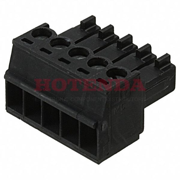 1876343 - TERM BLOCK PLUG 5POS STR 3.5MM