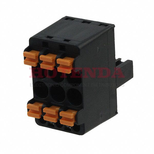 1000870000 - TERM BLOCK PLUG 3POS STR 5.08MM