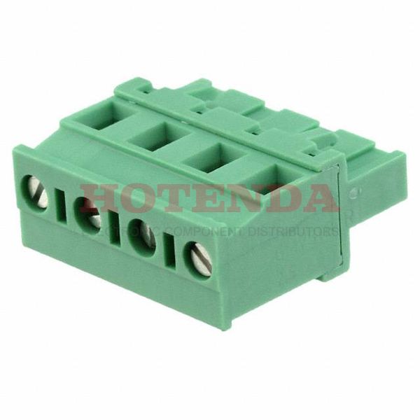 1737725 - Bulk 0.295 7.50mm Green 1 Levels Free Hanging (In-Line) Plug, Female Sockets COMBICON GMVSTBR Polyamide (PA), Nylon
