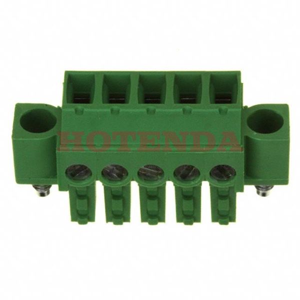 284511-5 - TERM BLOCK PLUG 5POS STR 3.81MM