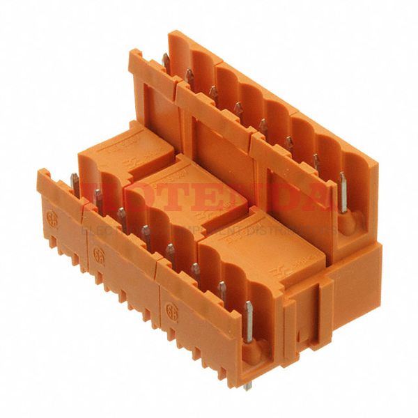 1725710000 - Conn Shrouded Header HDR 16 POS 5.08mm Solder ST Thru-Hole
