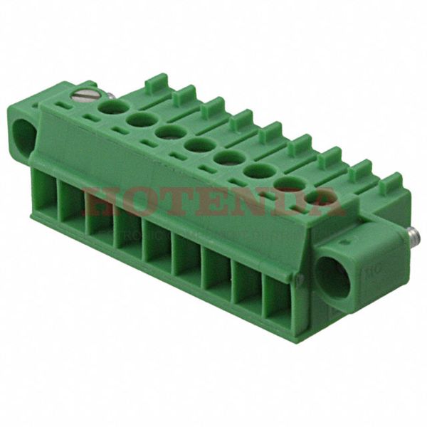 1847194 - Conn Terminal Blocks F 9 POS 3.5mm Screw RA Panel Mount 8A